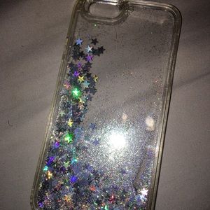 iPhone 6 water glitter case